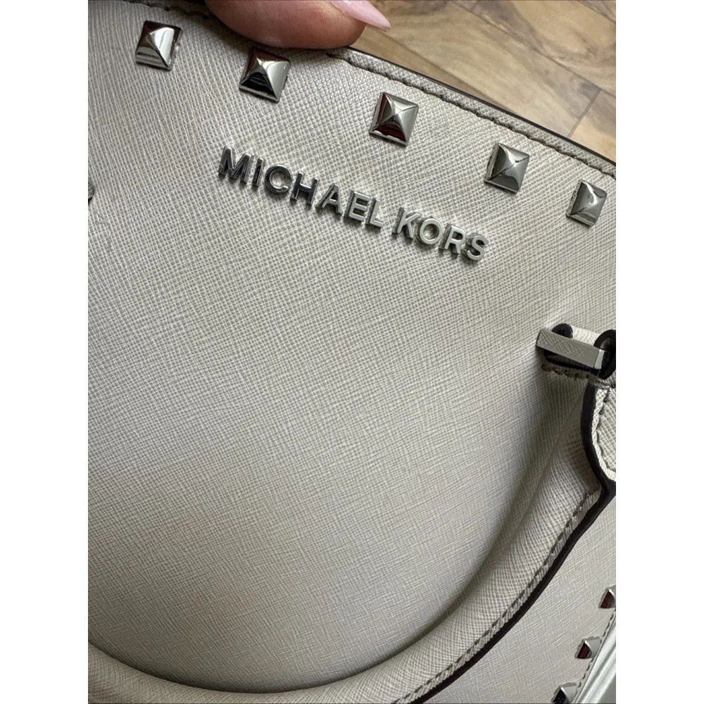 Michael Kors Stud Selma handbag Medium With Matching Wallet